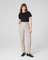 SPANXsupersmooth™ Stretch Twill Slim Straight Pant | Bone